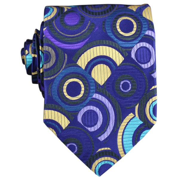 Celeste Boundary Circle Tie by