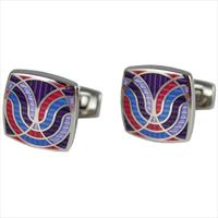 Celeste Retro Cerque Cufflinks by