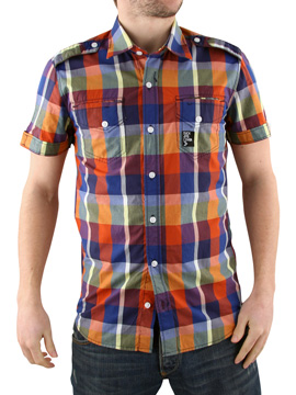 Rust Perry Short Sleeved Shirt