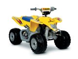 Dumar International Suzuki 12-Volt Rechargeable Battery Powered Ride-On Quad