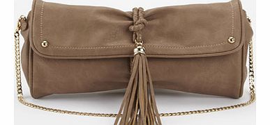 Dune Tassel Clutch Bag