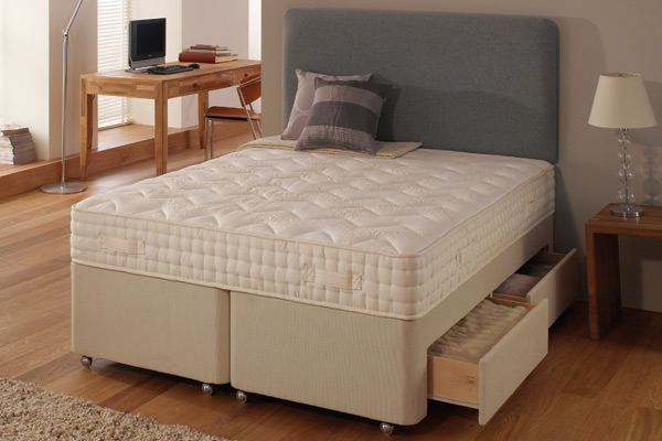 Memoir Latex Divan Bed Double 135cm