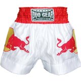 DUO GEAR L DUO * REDBULL * Muay Thai Kickboxing Boxing Shorts
