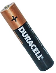 Card Of 4 Duracell MN2400(AAA)R03