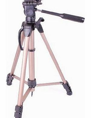 Collapsible Professional 60-151cm Lightweight Tripod For Panasonic Lumix DMC-GF3, Panasonic Lumix DMC-GF1, Panasonic Lumix DMC-G10, Panasonic G1 & Panasonic Lumix DMC-GF5, With Spirit L