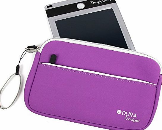 DURAGADGET Purple Protective Neoprene Carry Case For Boogie Board 8.5 Inch, Boogie Board JOT 8.5 Inch & Per