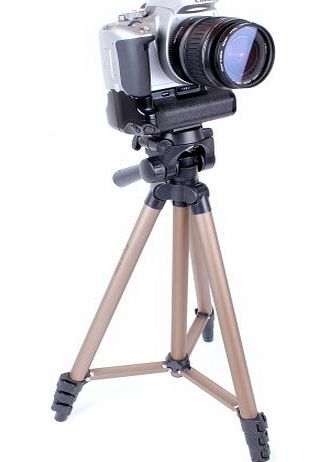 DURAGADGET Sturdy Professional Lightweight Aluminium Tripod for Canon PowerShot G7 X / Canon PowerShot SX60