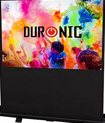 FPS60/43 - Floor Projector Screen - 60`` (Screen: 122cm(w) X 91cm(h)) Portable Freestanding 4:3 Widescreen - Retracts into a portable carry case
