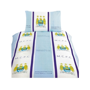 Duvet Covers  Man City FC Single Duvet Cover