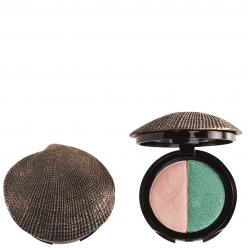 DuWop ISLA SIRENA ANTIQUE SEA SHELL EYE COMPACT