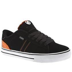 Dvs Male Daewon 9 Ct Nubuck Upper in Black and Orange