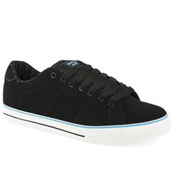 Male Gavin Court Nubuck Upper in Black