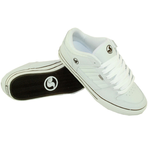 Mens Dvs Munition CT HO2 Shoe. White Brown