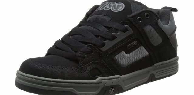 DVS Shoes Mens Comanche Low-Top DVF0000029 Black/Grey Nubuck 11 UK, 47 EU, 12 US