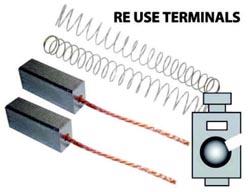 DYSON Carbon brushes for Dyson DC07 DC05 DC04