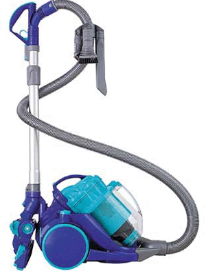 DYSON DC08 blue & turquoise