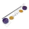 Dyson Rear Wheel Kit (Purple/Yellow)