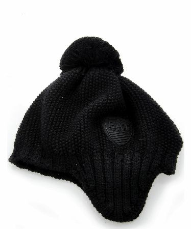 EA7 Logo Badge Beanie Hat