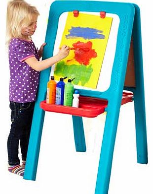 Plastic Easel - Blue