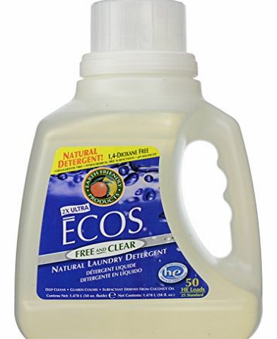 Earth Friendly Products Ecos Laundry Detergent Fragrance Free 1.5L