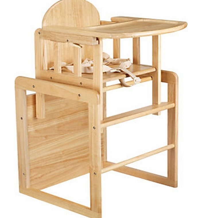 East Coast Combination Wooden Highchair Natural