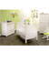 Dilham Roomset White Cotbed, Dresser