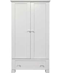 Double Wardrobe White