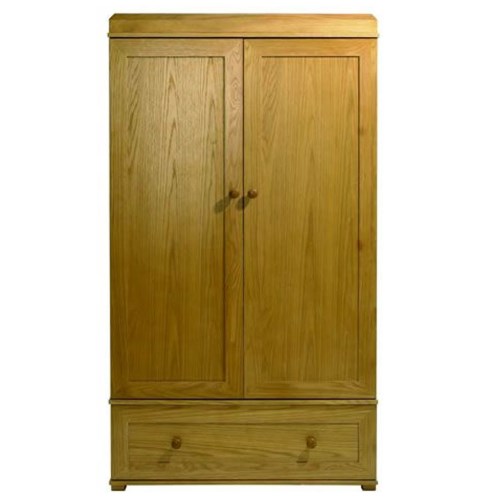 East Coast Langham Oak Wardrobe