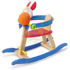 East Coast Nursery Im Toy Baby Rocking Horse