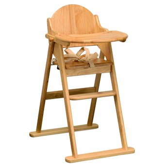 East Coast Nursery Wooden Folding Highchair