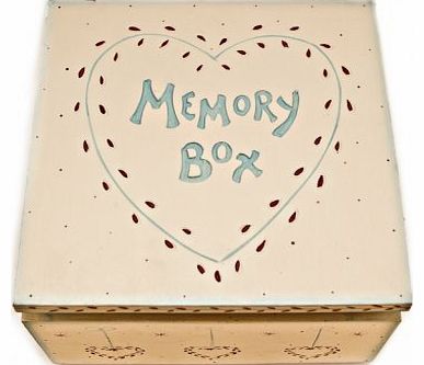 East of India Keepsake Memory Box - Baby / Memories / Bereavement / Family