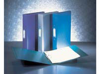 EASTLIGHT Metalix A4 silver ring binder with