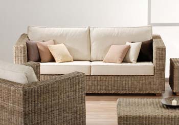 Marseille Rattan 2 Seater Sofa