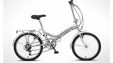 Street Folding Bike in Silver