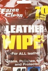 Eazee 2 Clean LEATHER FURNITURE WIPES 70 PACK