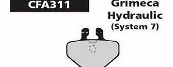 DISC BRAKE PADS FOR GRIMECA 7 HYDRAULIC