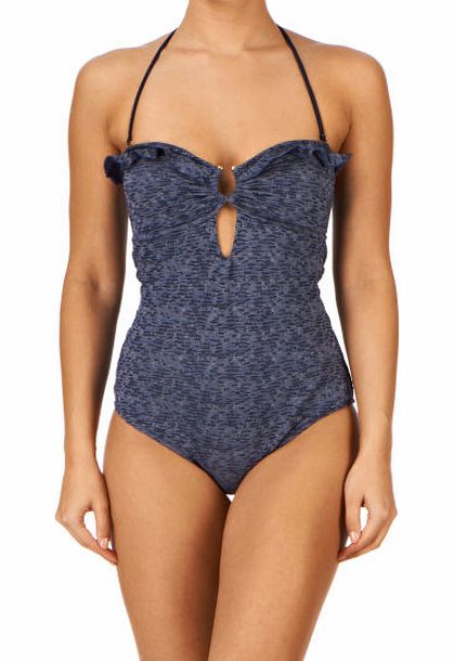 Eberjey Womens Eberjey El Mirage Mimi Swimsuit - Indigo