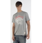 Ecko Mens Idle Hand 2 T-Shirt Athletic Grey