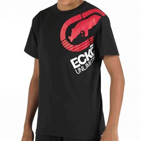 Junior Farnell T-Shirt Black/Red