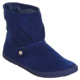 Ecko Sugar Band Geek Ankle Boot Blue Suede - 3 Uk