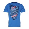 Ecko Salivating Venom T-Shirt (Blue Red)-Large