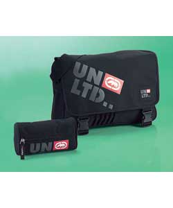 Ecko Unltd Mens Messenger Bag and Pencil Case