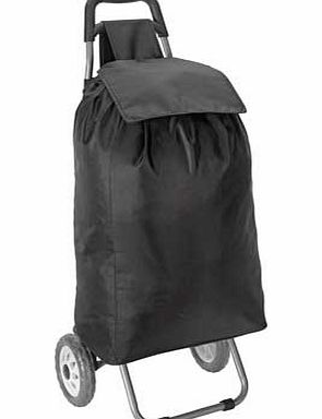 Eclipse 2 Wheel Shopping Trolley - Black