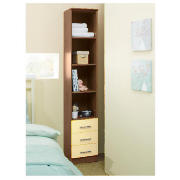 Eclipse Shelving Unit, Cream