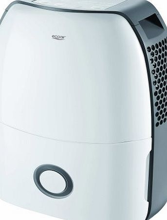 EcoAir DC12 Compact Portable Dehumidifier, 12 L