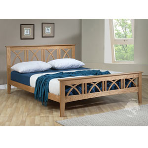 Ecofurn The Meadow 5FT Kingsize Wooden Bedstead.