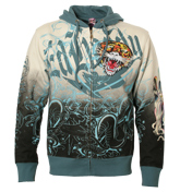 Blue `New Tiger` Full Zip