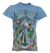 Dagger Head Dragon Blue T-Shirt