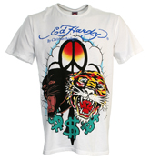 Roaring Peace White T-Shirt