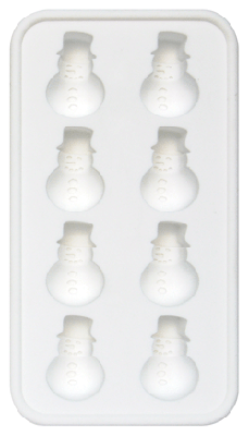 Eddingtons Ice Cube Tray - Snowman (200 X 110 X 30Mm) -